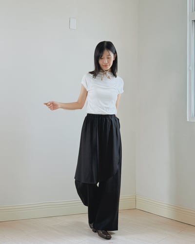 不規則剪裁裙褲2