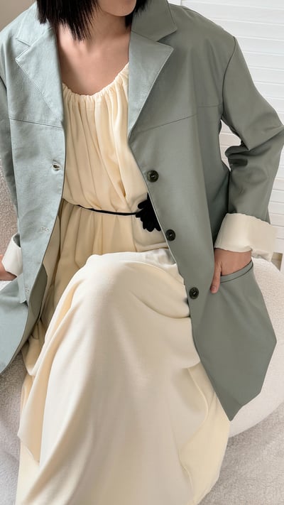 法式柔軟沙龍洋裝5