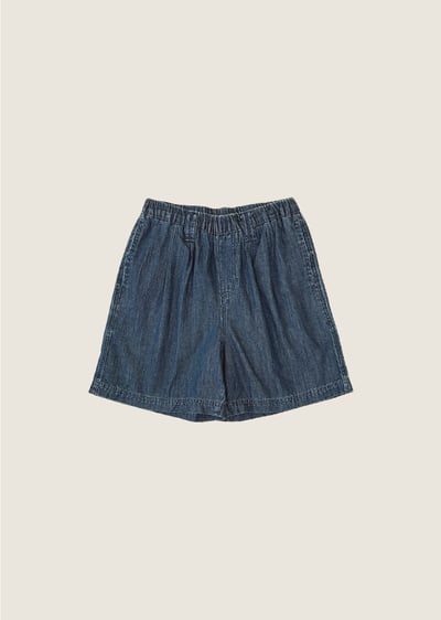 紋理牛仔萬能短褲1