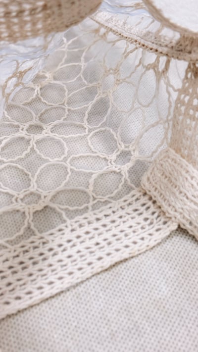 清透花朵編織包2