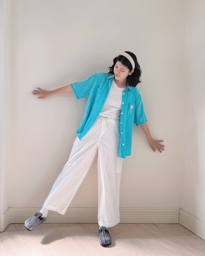 夏日休閒工裝長褲2