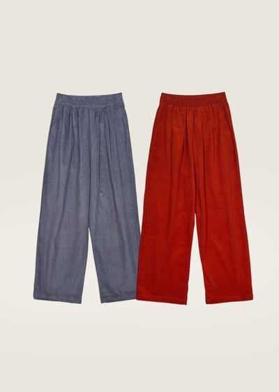 witharch燈心絨萬能長褲9