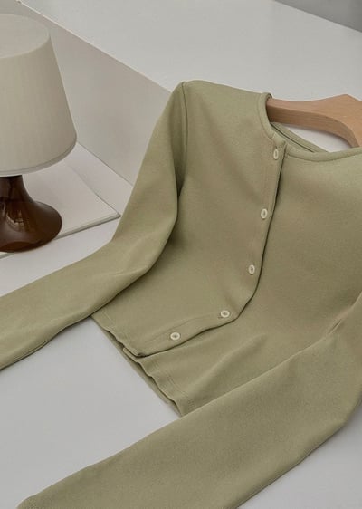 棉質極簡舒彈外衫7