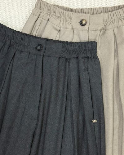 witharch軟料西裝褲-深灰9