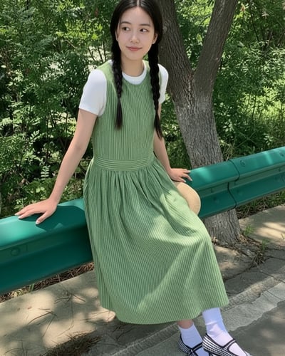 青檸復古洋裝5
