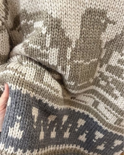 北歐蝴蝶緹花毛衣5