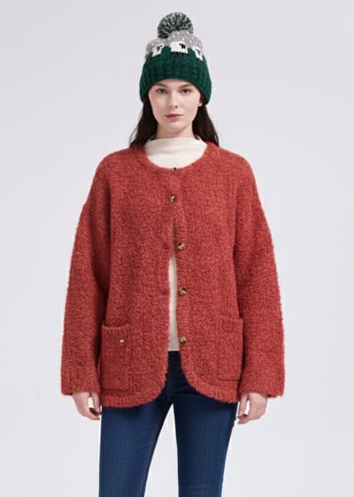 witharch手工羊羊帽-綠2