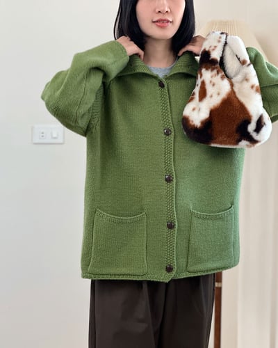 極簡翻領開襟外套4