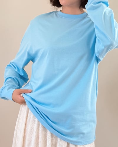 棉質愛心鏤空長tee4