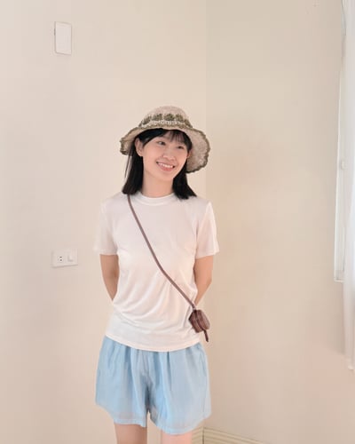 Q彈天絲基礎tee-杏5