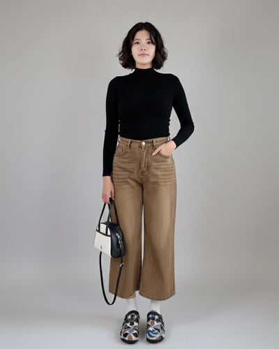 3D小立領上衣-黑3