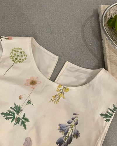 復古花朵背心洋裝3