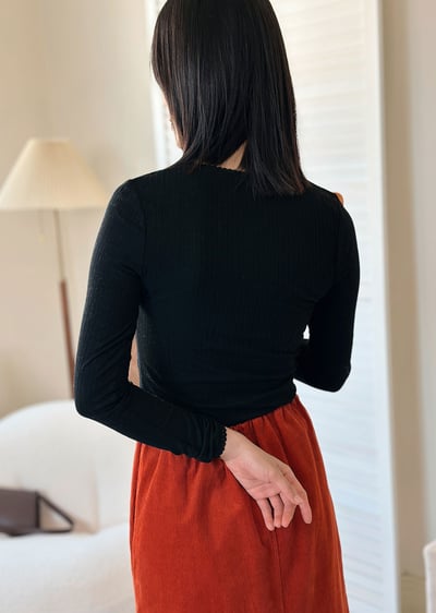 韓國蝴蝶結上衣13