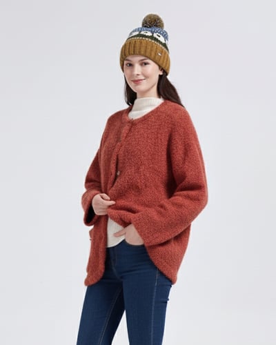 witharch手工羊羊帽-焦糖4