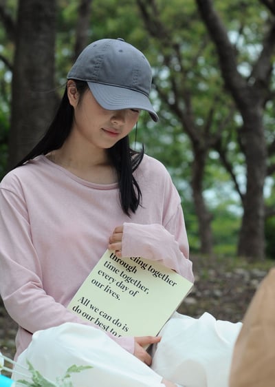 韓國經典老帽-灰2