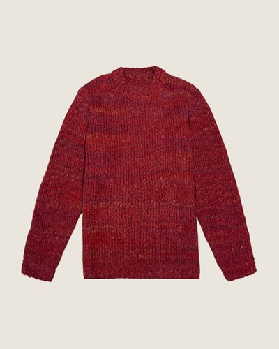 雪綿鬆軟毛衣-紅6