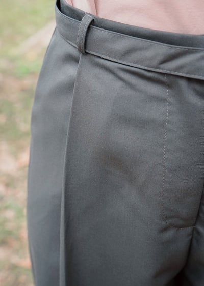 韓國綁帶西裝褲3