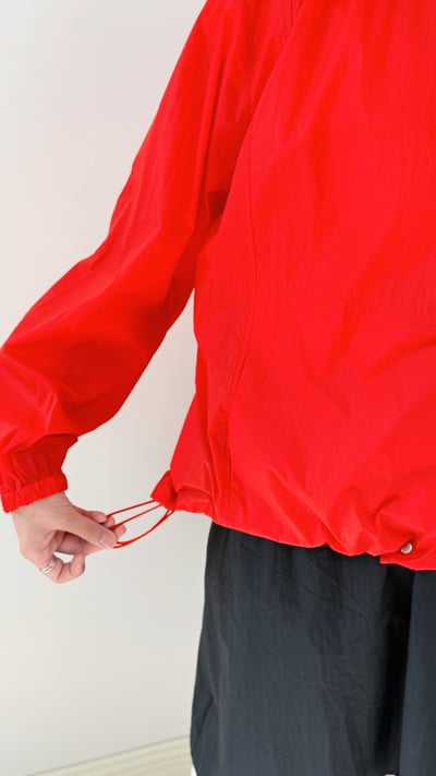 清透防曬薄外套-紅6