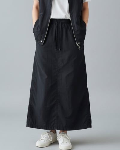 機能口袋長裙1