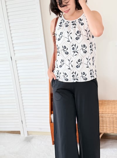 黑科技防曬涼感萬能褲-黑4