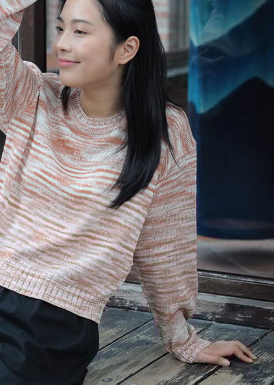 設計感段染針織衫2