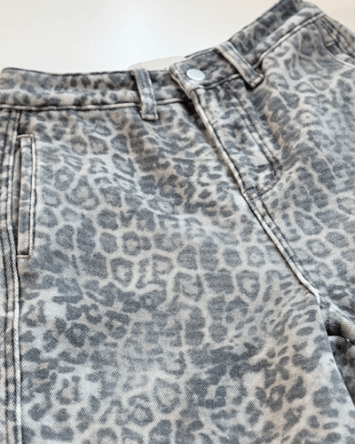 法式豹紋牛仔褲5