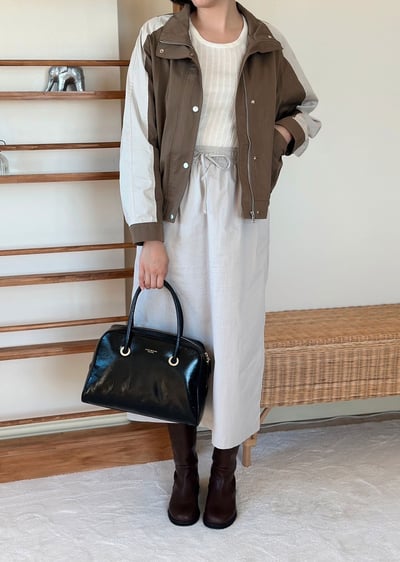 頭層牛皮波士頓包8