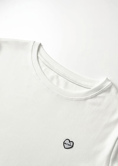 witharch刺繡彈力棉Tee13