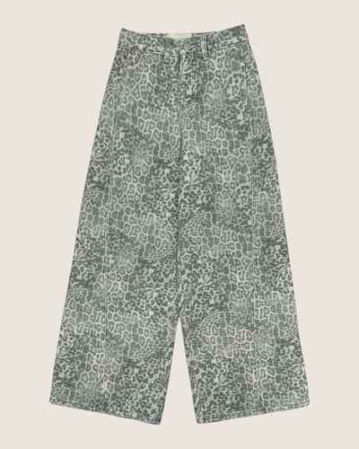 法式豹紋牛仔褲7