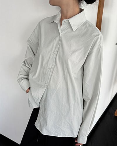 時髦層次襯衫套裝2