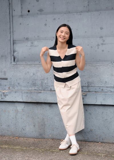 極簡抗皺工裝裙6