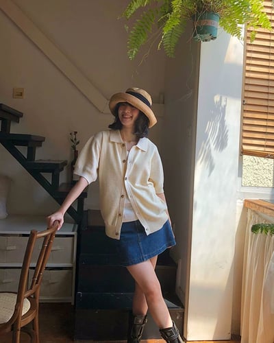 機能大帽沿防曬帽4