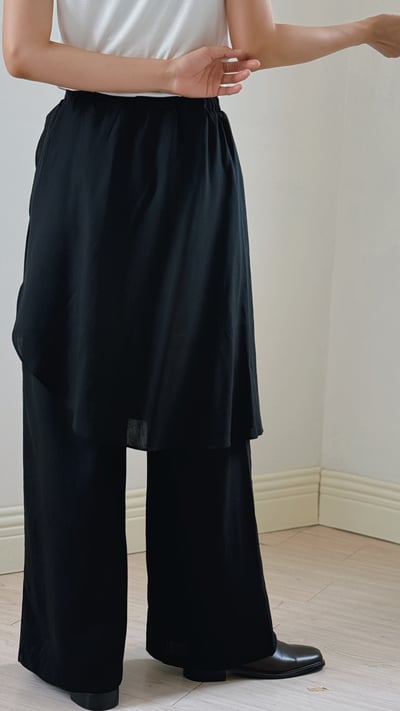 不規則剪裁裙褲3