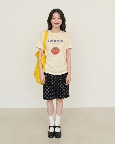 紅番茄tee-杏3