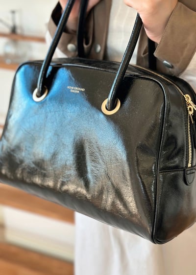 頭層牛皮波士頓包10