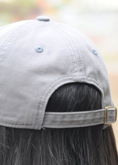 韓國經典老帽-灰4