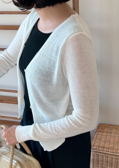 韓國假兩件針織衫12