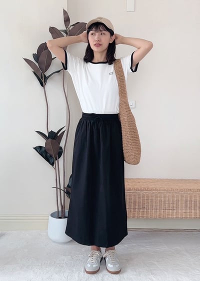極簡抗皺工裝裙8