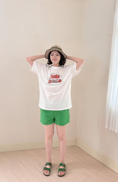 尼泊爾手工棉麻帽-綠4