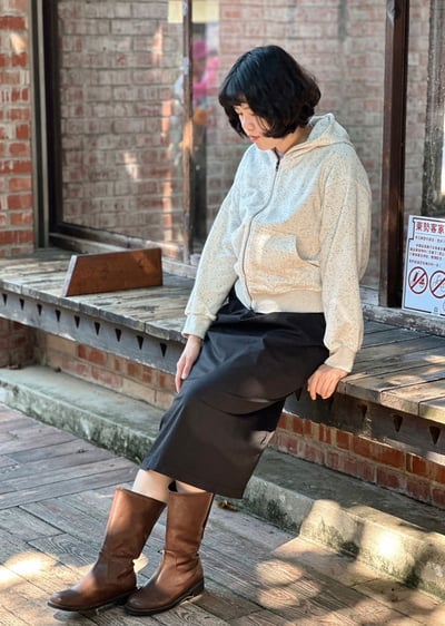 瑞士巧克力連帽外套2