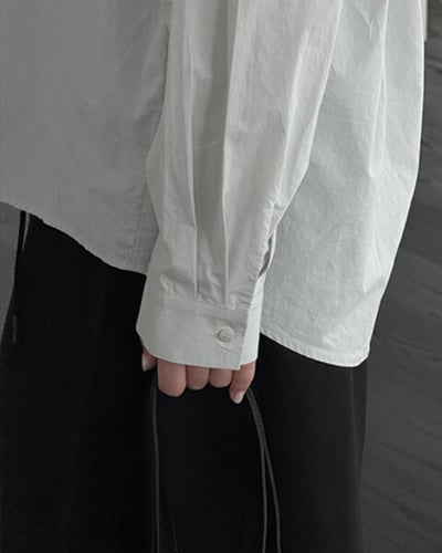 時髦層次襯衫套裝3