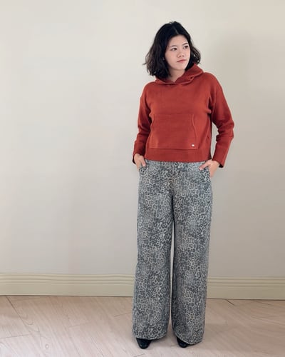 法式豹紋牛仔褲3