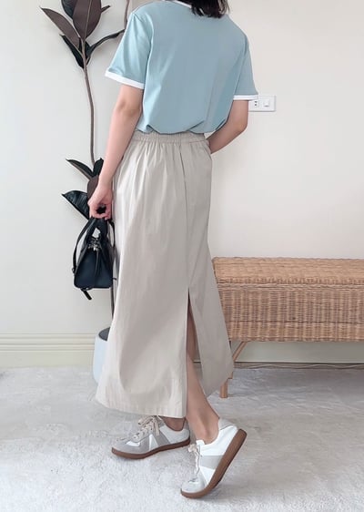 極簡抗皺工裝裙3