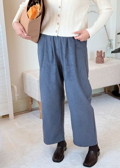 witharch燈心絨萬能長褲4