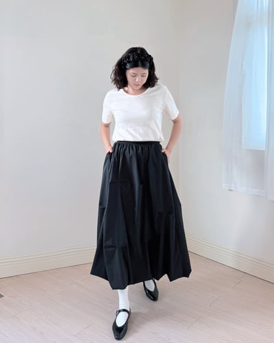 親膚手感後縫Tee-杏2