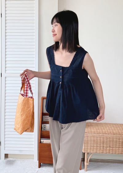 復古可水洗牛皮紙袋4