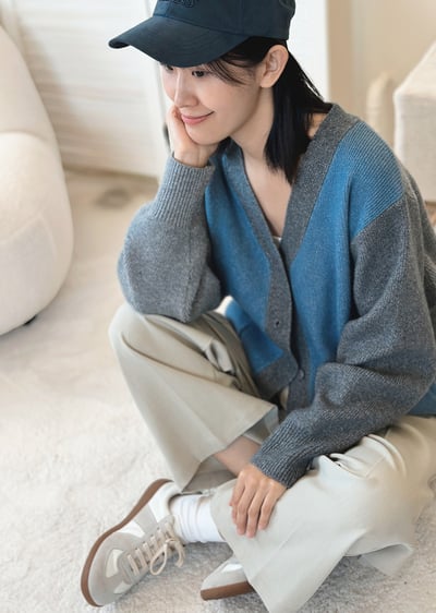 簡約雙摺西裝褲3