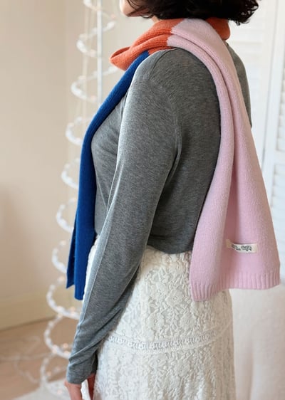 韓國天絲羊毛圓領上衣11