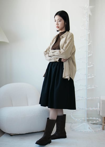 純棉燈心絨襯衫6