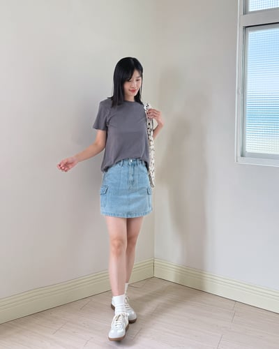 親膚基礎船領tee2